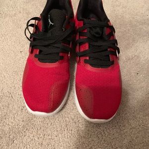 Men’s red Jordan’s size 9